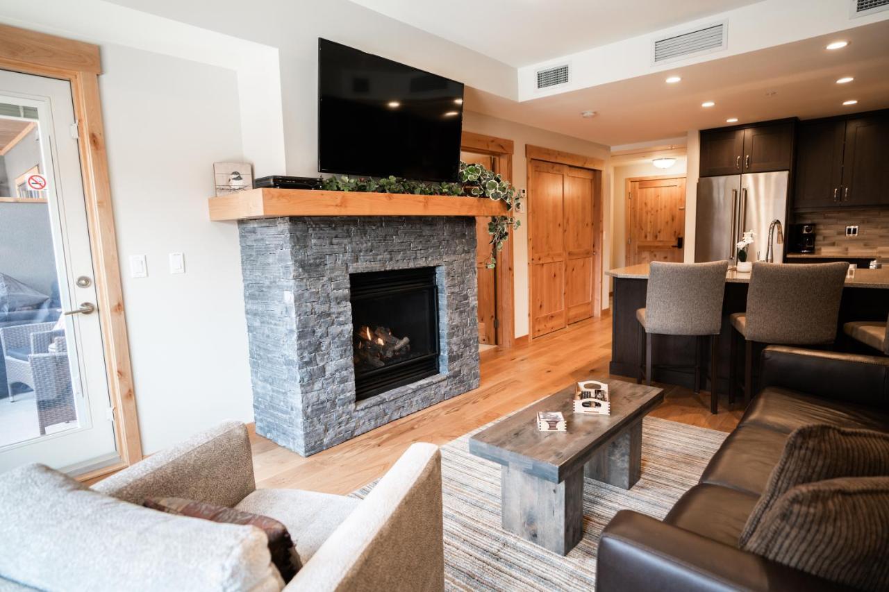 Spring Creek Luxury King One Bedroom At White Spruce Lodge Canmore Luaran gambar